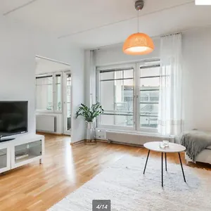  Apartment Scandinavian Design Heart Center Runeberginkatu